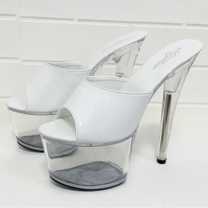 AD37891_1.webp Fish mouth Korean style sandals fashion pure platform - Image 1